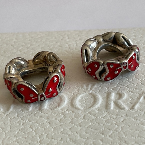 Two Pandora Minnie Mouse spacers - Picture 3 of 4
